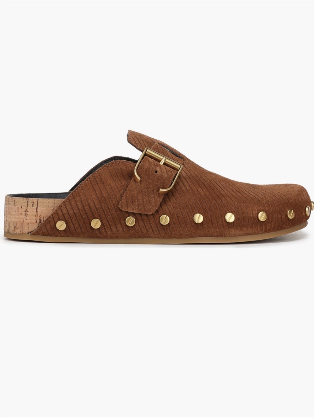 NWOB Veronica Beard HAZELNUT FERN CLOG Size 8